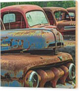 Vintage Trucks 2 Wood Print