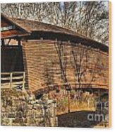 Virginia Humpback Bridge Wood Print