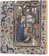Vrelantwillem 1410-1481. Book Of Hours Wood Print