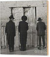 Wailing Wall Wood Print