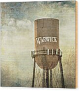 Warwick Water Tower Wood Print