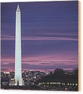 Washington Monument #1 Wood Print