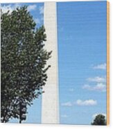 Washington Monument Wood Print