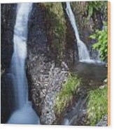 Waterfall Glen Etive Wood Print