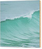 Waves In The Atlantic Ocean Wood Print