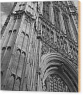 Westminter Abbey Wood Print