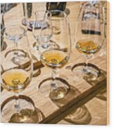 Whisky Tasting Selection Tour Scotland Wood Print