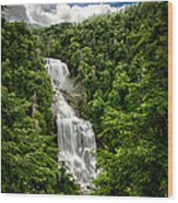 Whitewater Falls Wood Print