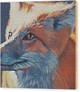 Wilbur Fox Wood Print