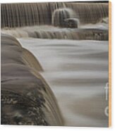Wimberley Waterfall Wood Print