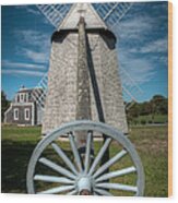 Windmill Wood Print