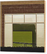 Window Frame Wood Print