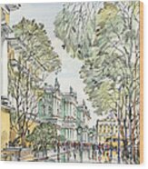 Winter Palace Saint Petersburg Wood Print