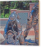 Wisconsin State Firefighters Memorial Park 2 Wood Print