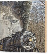 Wmsr Engine 734 Wood Print