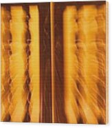 Wood Spindle Shutters Wood Print