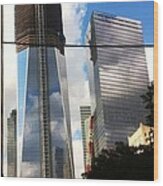 World Trade Center Twin Tower Wood Print