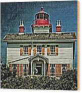 Yaquina Bay Lighthouse Wood Print