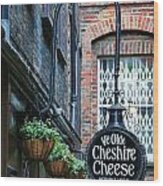 Ye Olde Cheshire Cheese Pub Wood Print