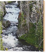 Yellowstone River Wood Print