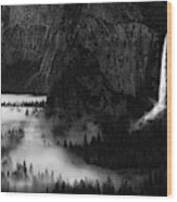 Yosemite Spring Wood Print