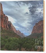 Zion National Park Wood Print