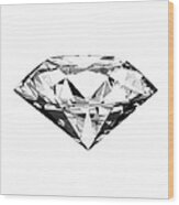 Diamond #1 Wood Print