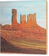 Arizona Monuments #1 Wood Print