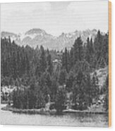 August Snows In The Sierras #1 Wood Print