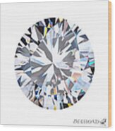 Brilliant Diamond #1 Wood Print