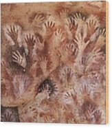 Cave Of The Hands, Argentina Wood Print