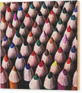 Colored Pencils #2 Wood Print