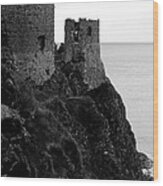 Dunluce Castle- Stronghold Of The Macdonalds #2 Wood Print