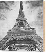 Eiffel Tower Paris France #5 Wood Print