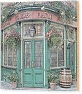 Golde Eagle Pub #1 Wood Print