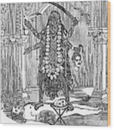 Hindu Goddess: Kali #1 Wood Print