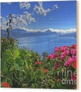 Lake Atitlan Guatemala #1 Wood Print