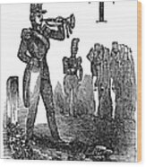 Mexican War: Soldiers #1 Wood Print