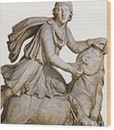 Mithras Slaying The Great Bull #1 Wood Print