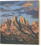 Organ Mountains Near Las Cruces New Wood Print