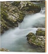 The Soteska Vintgar Gorge #14 Wood Print