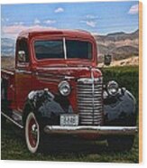 1940 Chevrolet Pickup Truck Wood Print