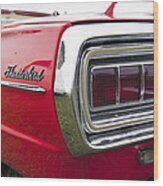 1965 Ford Thunderbird Tail Light Wood Print