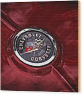 Classic Corvette #2 Wood Print