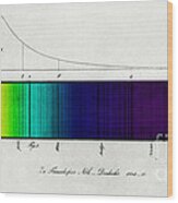 Fraunhofer Lines #3 Wood Print