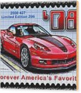 2008 427 Limited Edition Z06 Wood Print