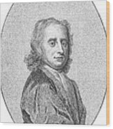 Isaac Newton, English Polymath #21 Wood Print