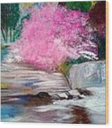Cherry Blossom #3 Wood Print