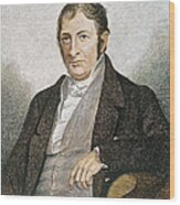 Eli Whitney Wood Print