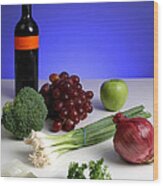 Foods Rich In Quercetin #3 Wood Print